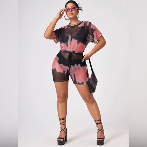 Fashion Nova 2 pcs cover up - Picture 2 of 4